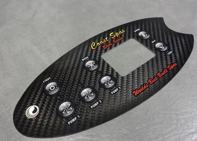 COAST SPAS ELITE SERIES 7 button overlay
