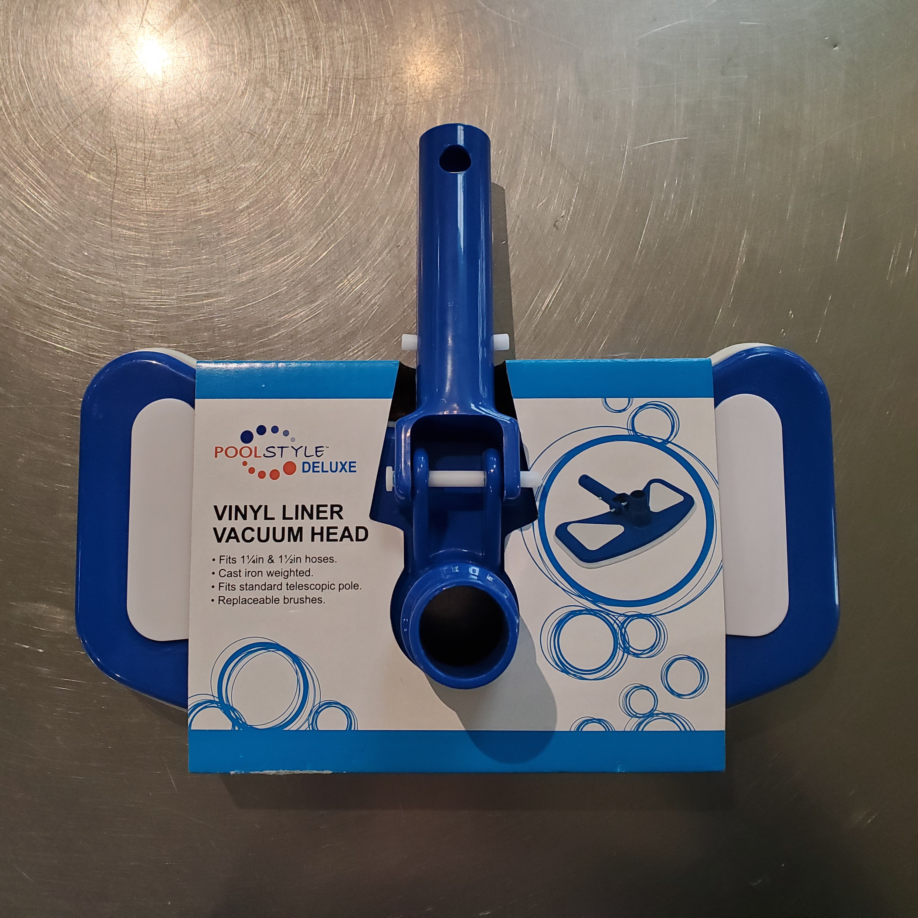 Vac Head Kidney Weighted Poolstyle Deluxe