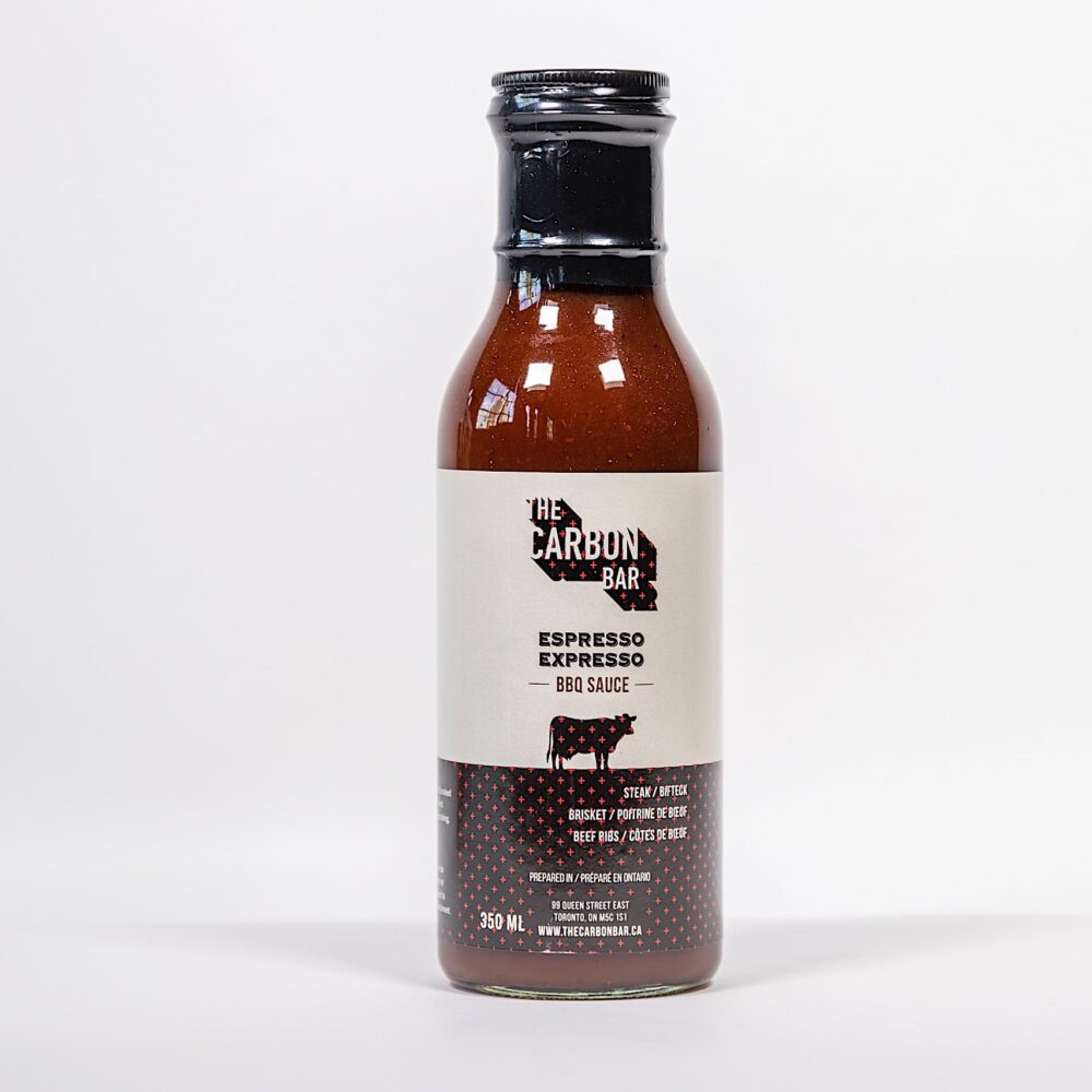 THE CARBON BAR ESPRESSO BBQ SAUCE 350ML