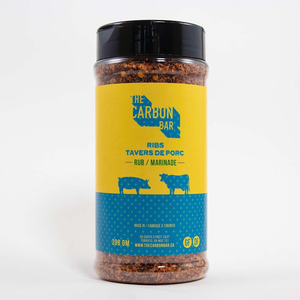 THE CARBON BAR RIBS RUB 398G