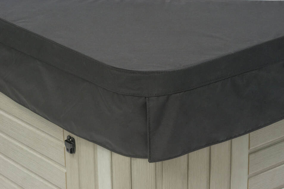 Radiance Curve Hot TUb Cover 5in x 3in WeatherShield BLACK