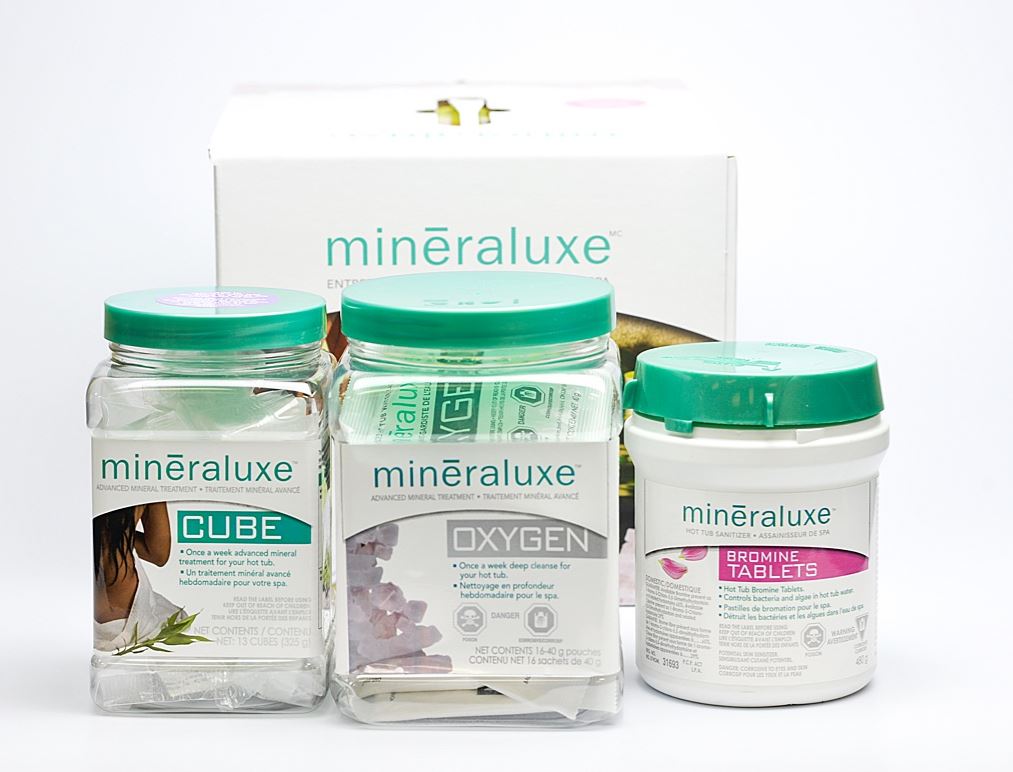 Mineraluxe 3-Month Bromine Tablet System Kit