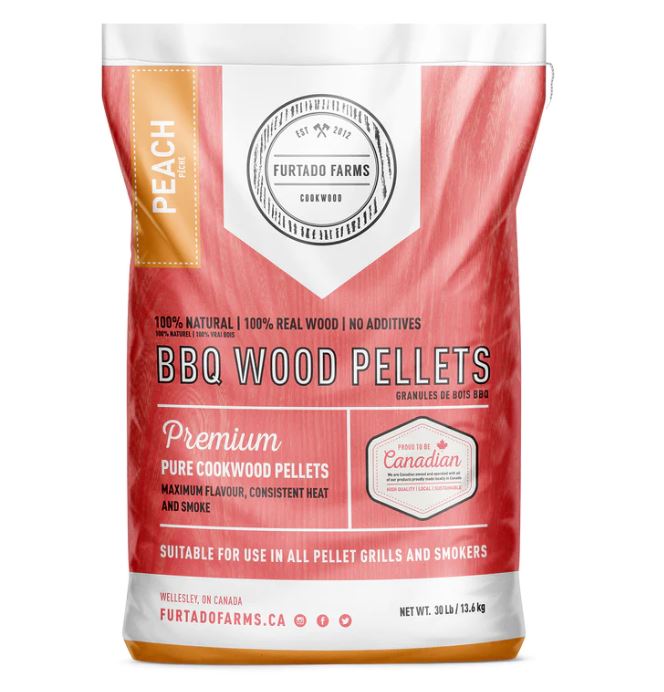 Furtado Farms Peach Pellets 30Lbs